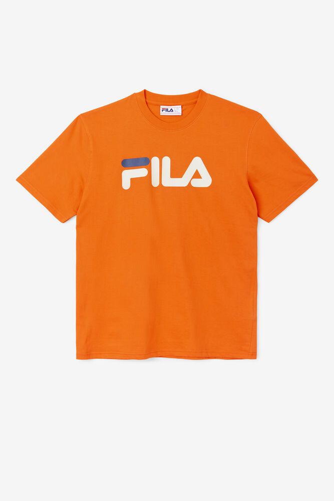 Tricou Fila Barbati Portocalii Eagle DNTJ-79863